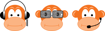 3 Monkeys AV Logo