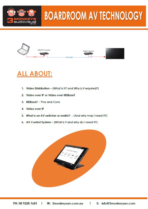 Boardroom AV Technology