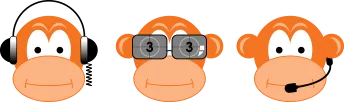 3 Monkeys AV Logo