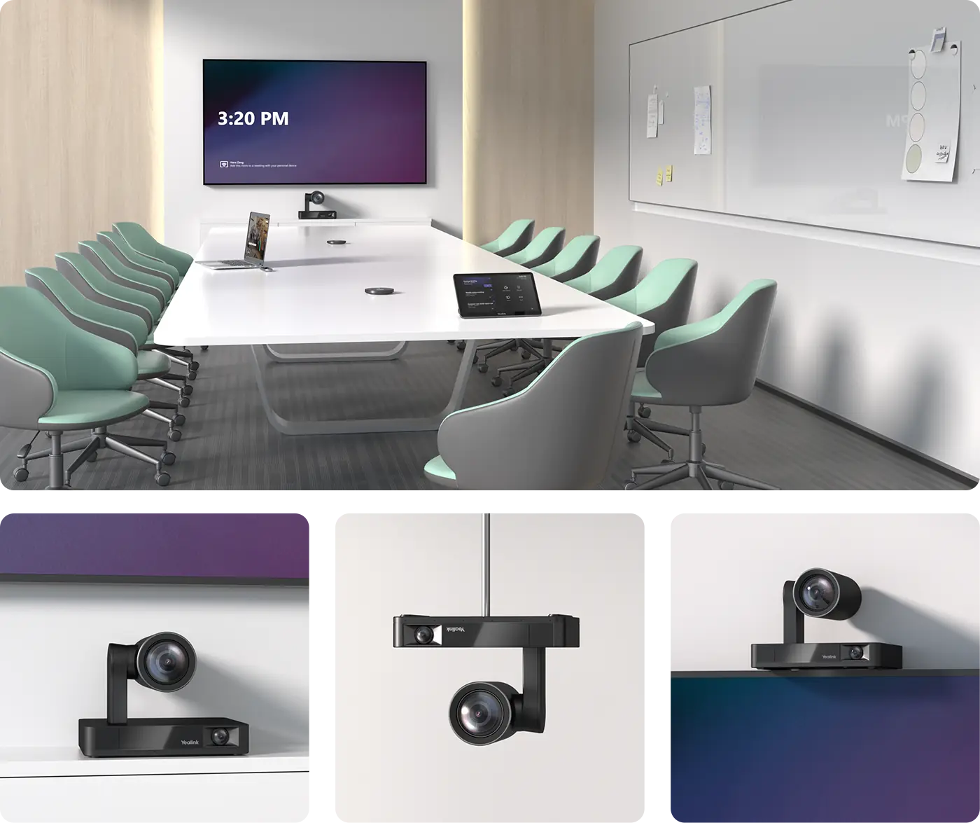 UVC86 - A 4K Dual-Eye Intelligent Tracking Camera for Medium and Large Rooms with Perfect Display - Image 5