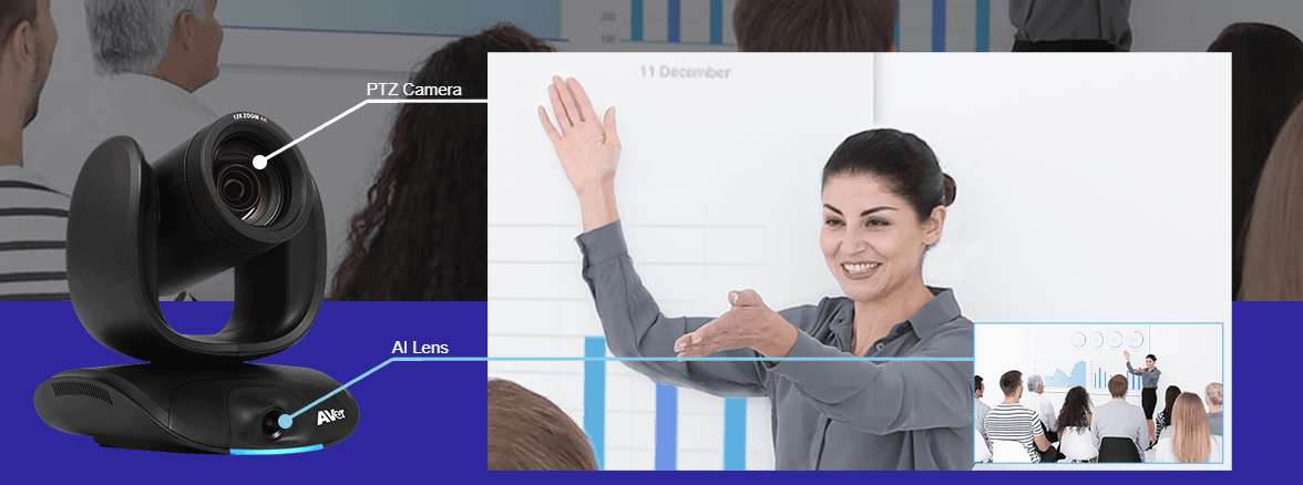 AVER CAM550 DUAL LENS PTZ CAM CAM550 AVER - Image 2