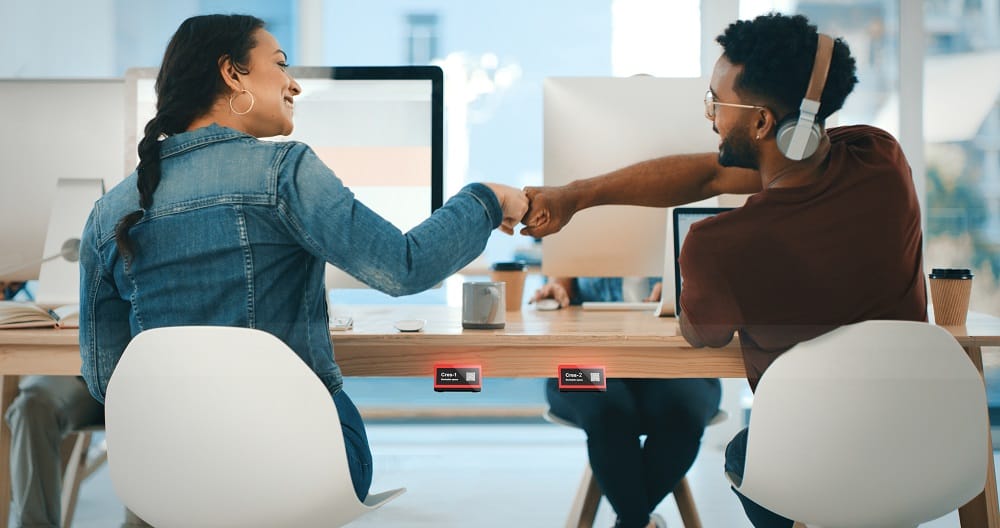 CRESTRON DESK SCHEDULING SOLUTIONSDedicated desk scheduling solutions for the modern workplace. - Image 2