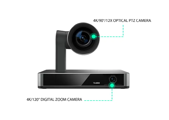 UVC86 - A 4K Dual-Eye Intelligent Tracking Camera for Medium and Large Rooms with Perfect Display - Image 3