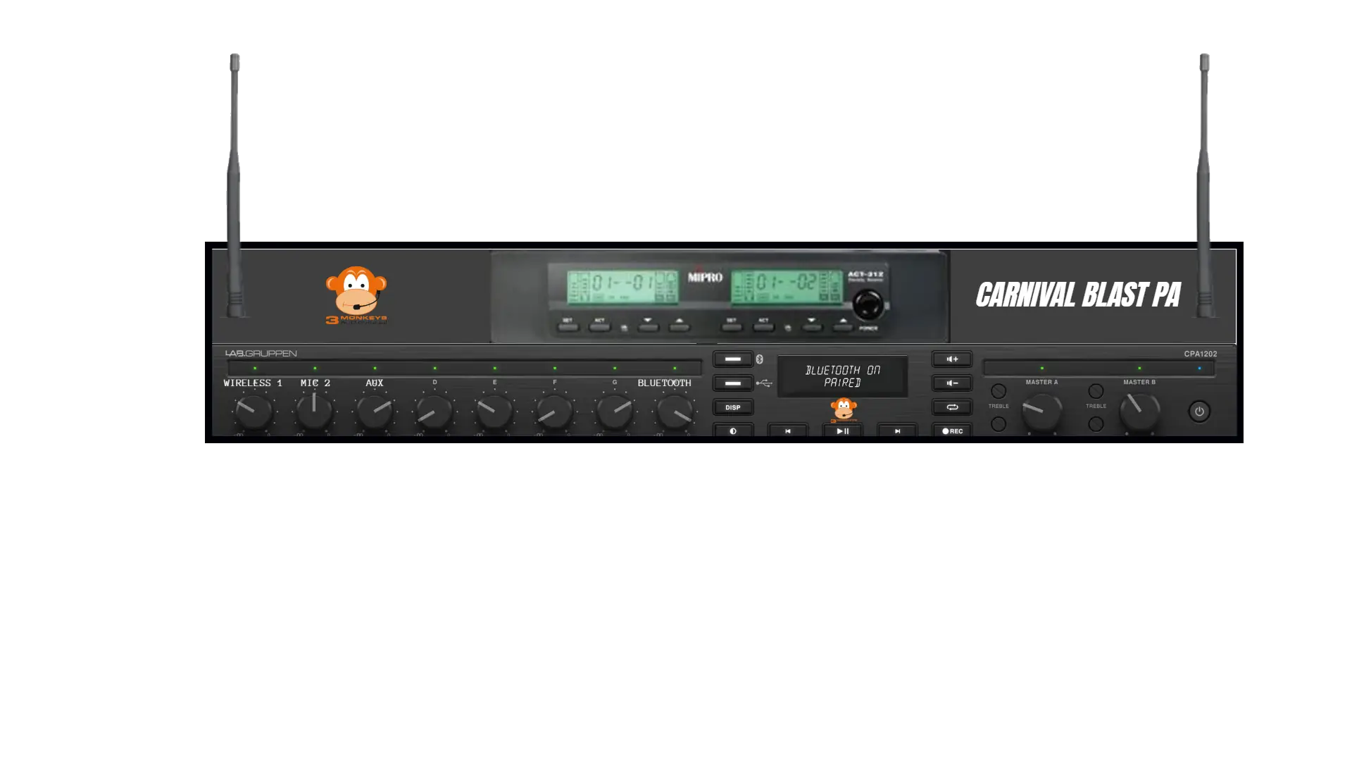 Carnival Blast - The Ultimate Outdoor Announcement Sound Solution for School Sports Carnivals, Fetes, & Other Large Outdoor Events. - Image 7