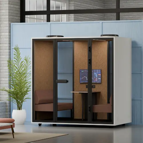 4 Person Acoustic Booth - Image 3