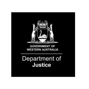 Western Australia Department of Justice logo